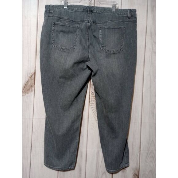 Talbots Jeans Ladies‎ 22W Boyfriend Gray - Picture 2 of 7